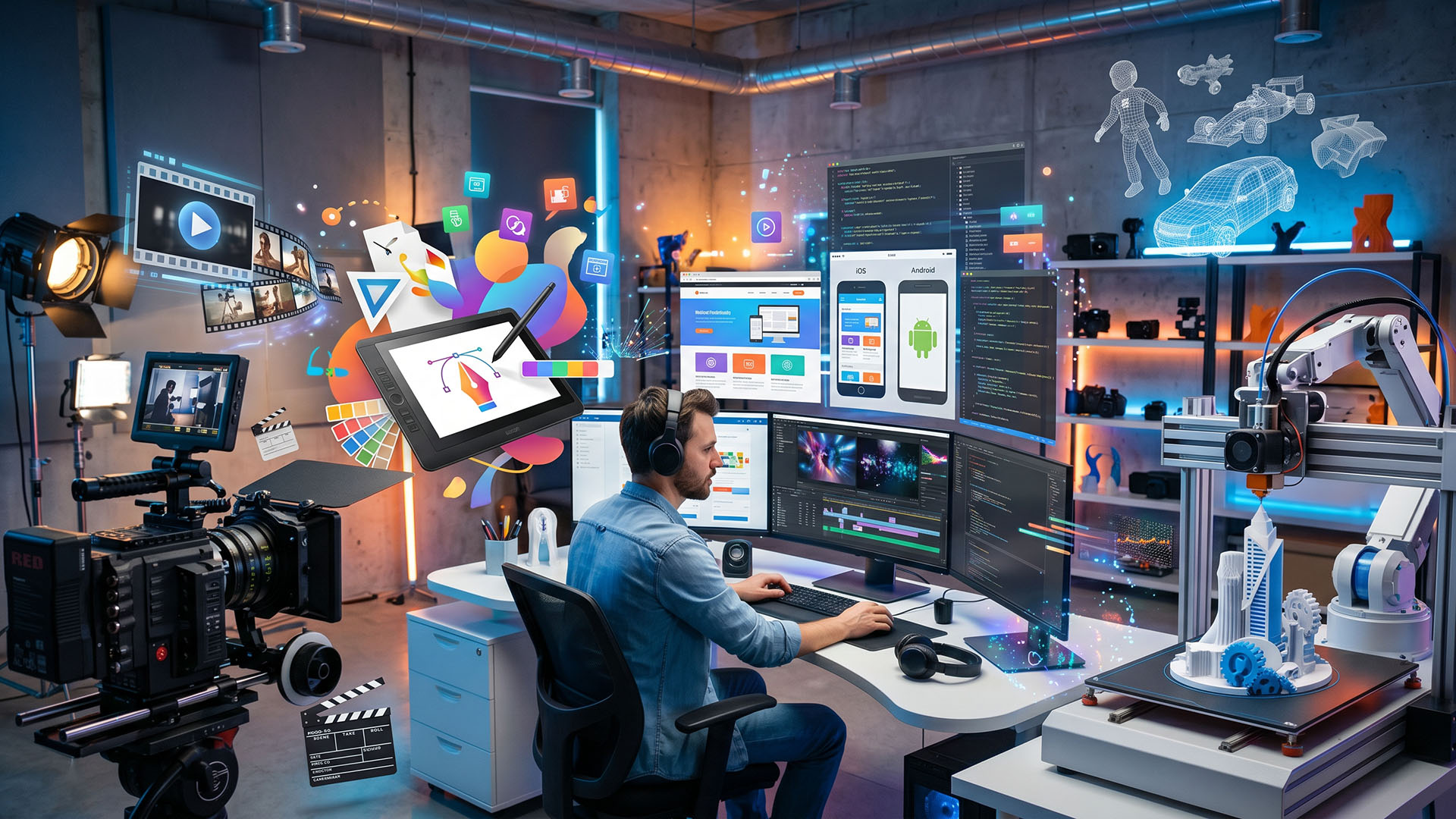 Servicio realizados por euroideas3 quienes son productora de contenidos y agencia de publicidad Zamora Castilla y León España Vídeo Web Apps 3D diseño redes sociales impresión 3D modelado 3D campañas