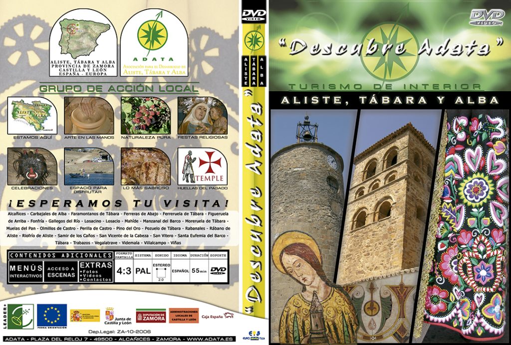 Video DVD Adata Aliste Tábara Alba Zamora Castilla y León España euroideas3