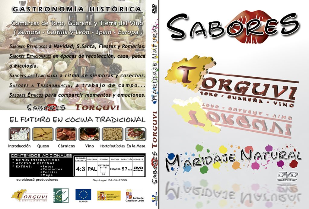 Sabores Torguvi Alimetos Vídeo Queso Vino Carnes Platos Gastronomía Torguvi Toro Guareña Tierra del Vino Zamora euroideas3