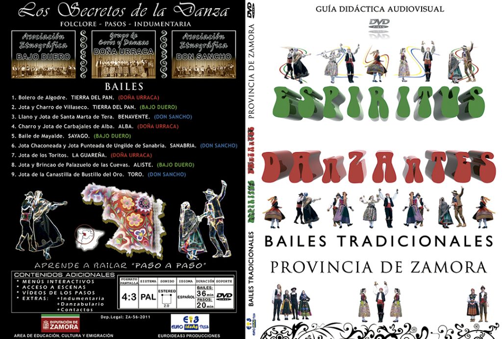 espíritus danzantes vídeo dvd de folclore folk zamora provincia de Zamora euroideras3