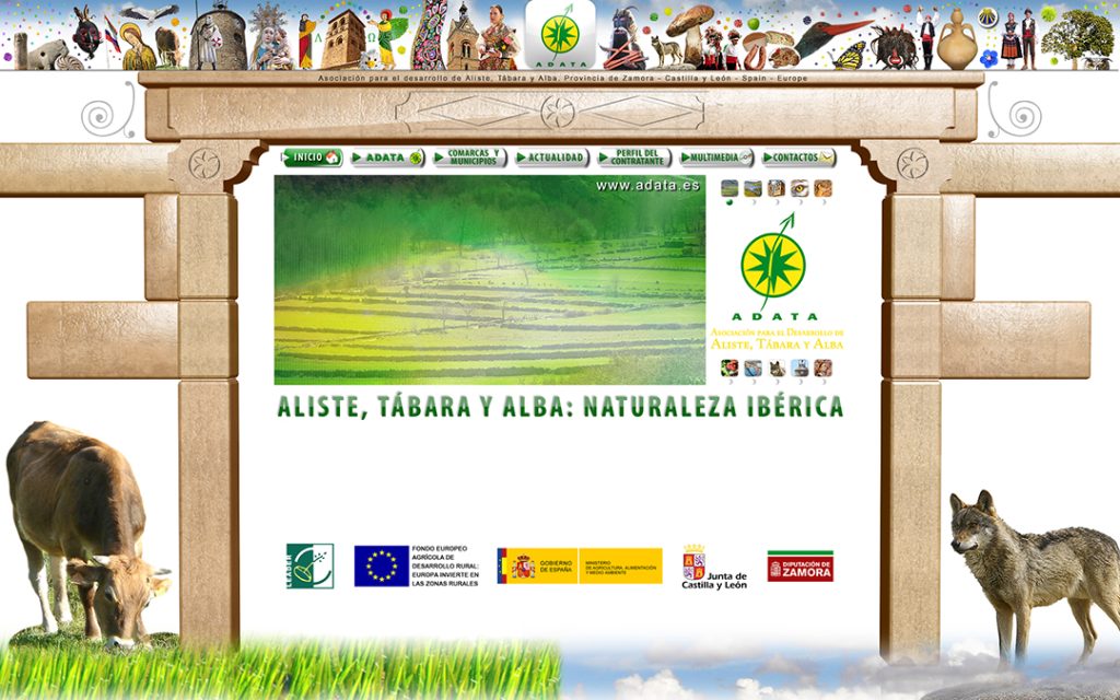 Portal web Adata Aliste Tábara y Alba Zamora Comarcas euoideas3