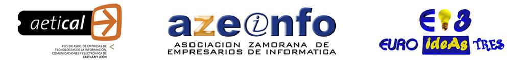 Logos Aetical Azeinfo euroideas3 asociaciones TIC